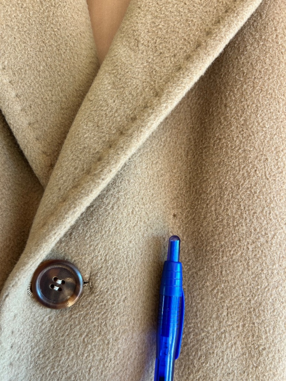 100% Cashmere Men’s Vintage Overcoat - Picture 5 of 9